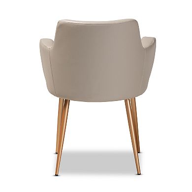 Baxton Studio Martine Glam and Luxe Dining Chair