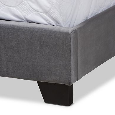 Baxton Studio Samantha Tufted Bed