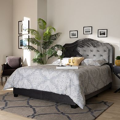 Baxton Studio Samantha Tufted Bed