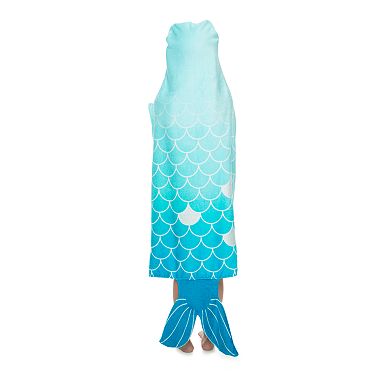 The Big One® Mermaid Hooded Bath Wrap