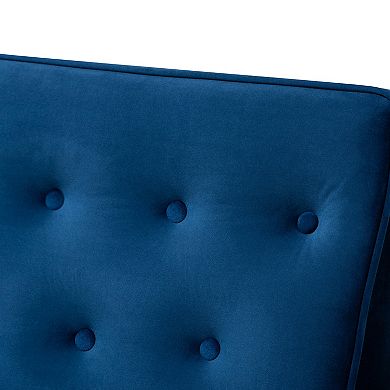 Baxton Studio Sorrento Mid-Century Modern Lounge Chair