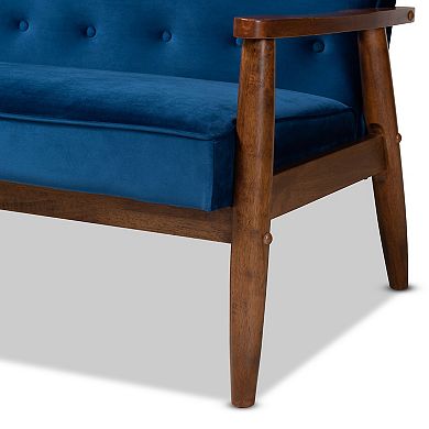 Baxton Studio Sorrento Sofa & Chair 3-Piece Set