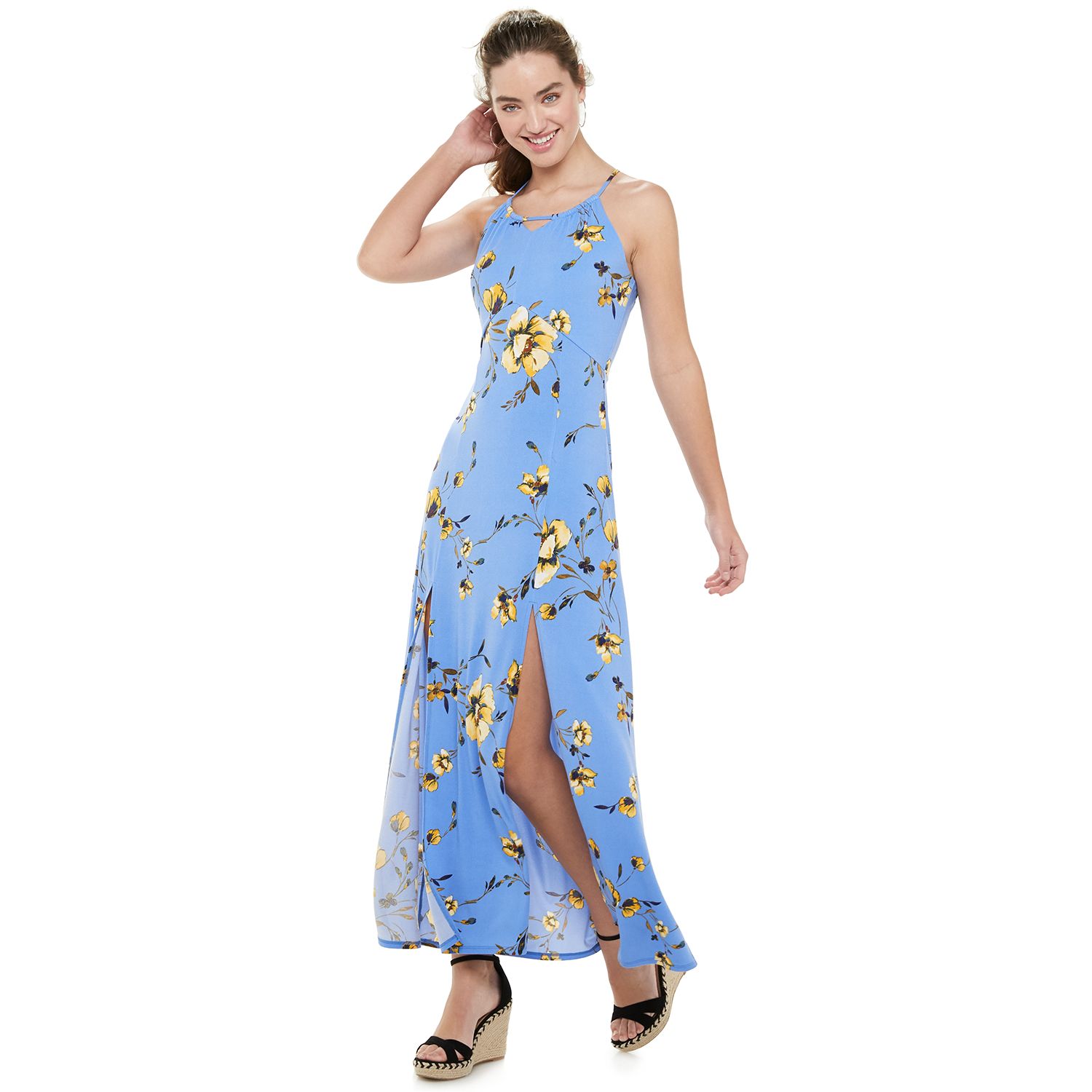 light blue sundress womens