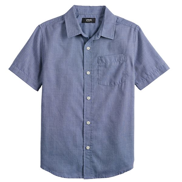Boys 8-20 Urban Pipeline™ Maxwear Poplin Button-Up Shirt in Regular & Husky