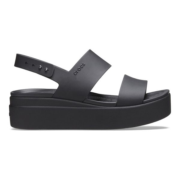 Crocs sandals hot sale with heels