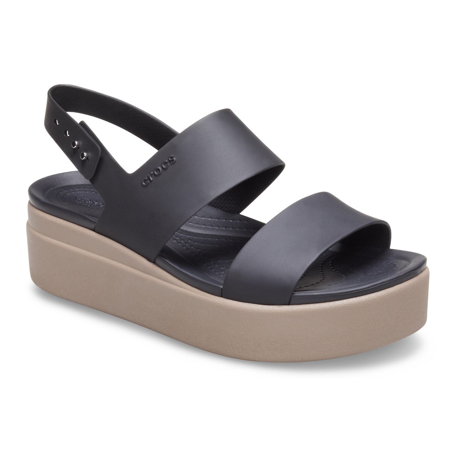 crocs black sandals