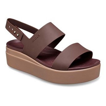 Crocs Brooklyn Women's Slingback Wedge Sandals
