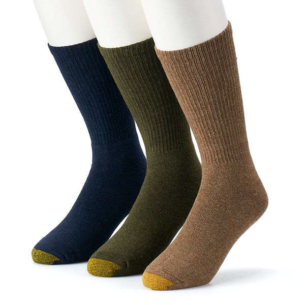 Men's GOLDTOE® 3pk. Uptown Crew Socks