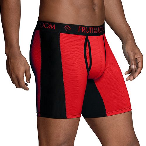 Men's Fruit of the Loom® Breathable Flex 4-Pack + 1 Bonus Boxer Briefs
