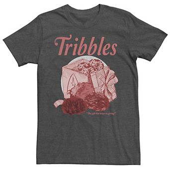 Men's Star Trek Original Series Tribbles Christmas Graphic Tee