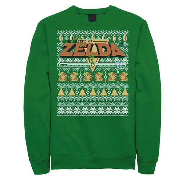 Ugly zelda hot sale christmas sweater