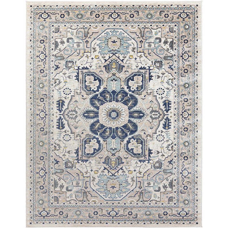 Decor 140 Ersa Rug, Blue, 5X7 Ft