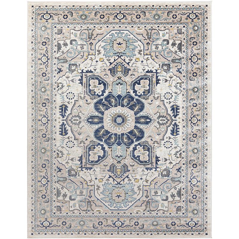 Decor 140 Ersa Rug, Blue, 2X3 Ft