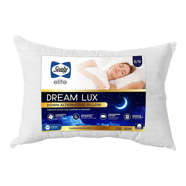 Sealy Elite Dream Lux Down-Alternative Pillow