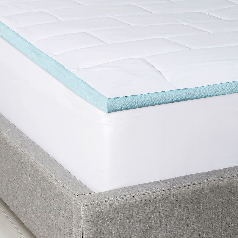 Sealy Elite Airflow Cooling Mattress Pad, White, Queen