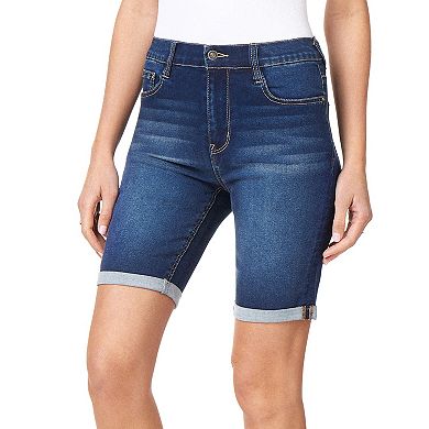Juniors' WallFlower Insta-Soft Mid-Rise Irresistible Bermuda Shorts