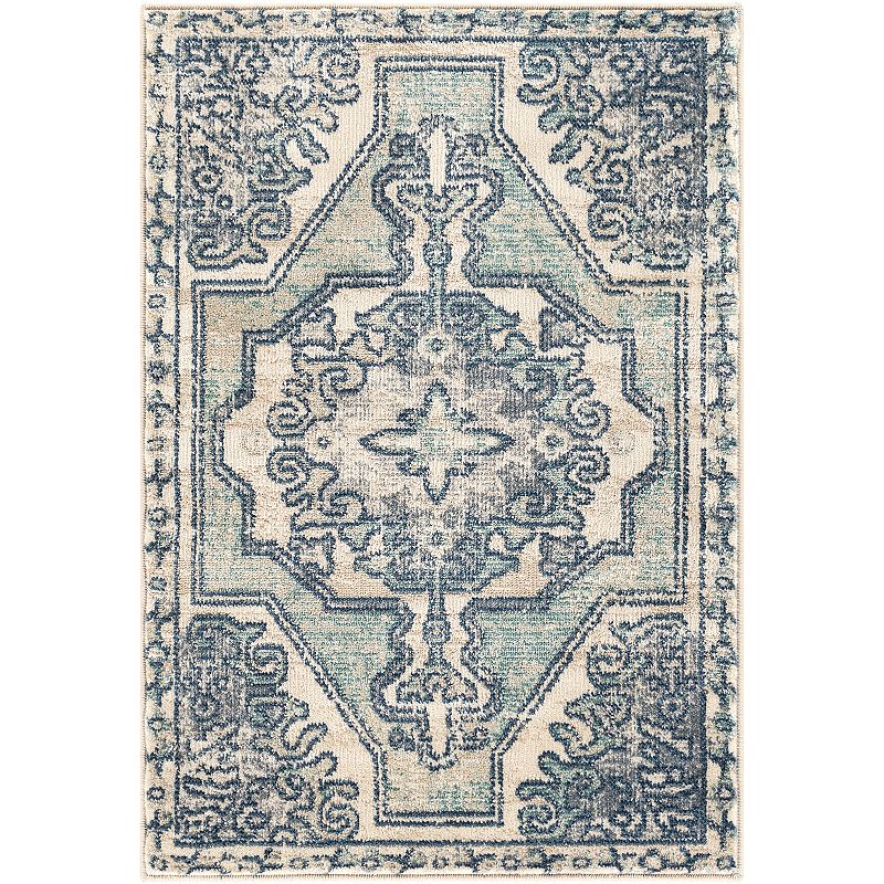 Decor 140 Valmont Teal Rug, Blue, 5X7.5 Ft