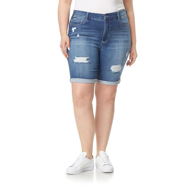 Kohls plus size bermuda on sale shorts