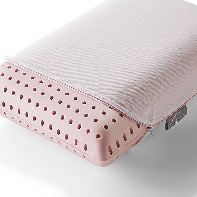 Inspire Collection Vanilla Rose Aromatherapy Memory Foam Pillow 