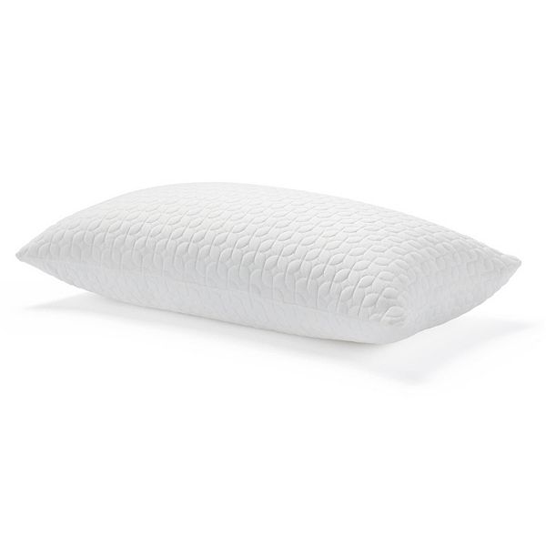 Lucid Comfort Collection Fiber & Shredded Memory Foam Pillow with