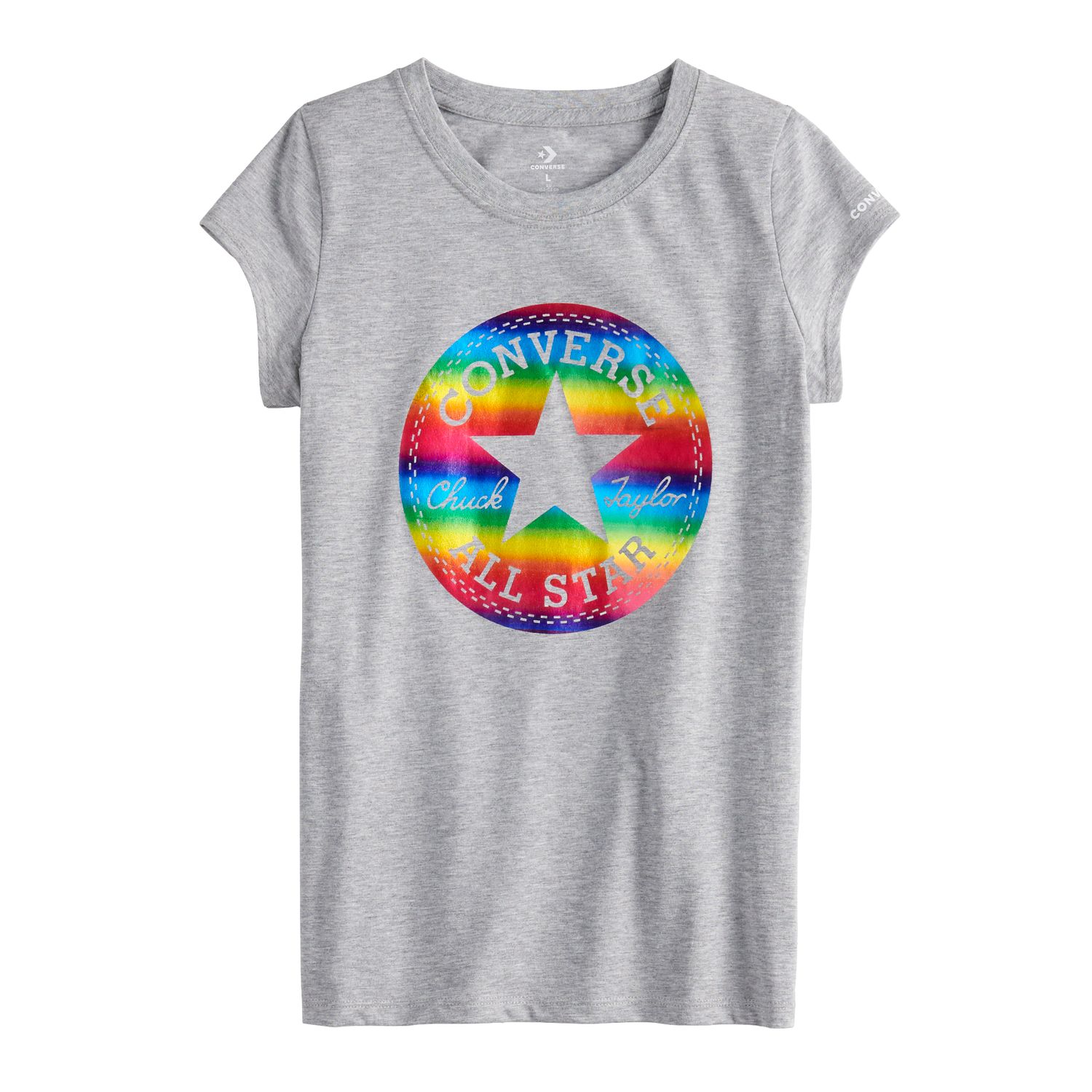 converse rainbow shirt