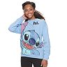 Juniors' Disney's Stitch Oversized Sweatshirt