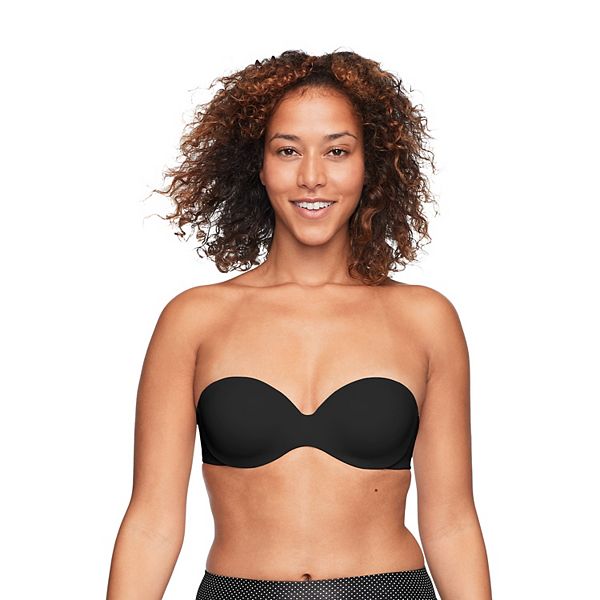 Q-T Intimates Molded Strapless Convertible Bra Size 40DDD Black - $23 -  From Megan