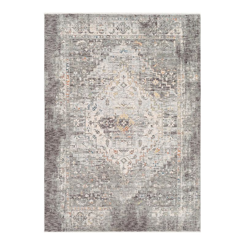 Decor 140 Lucio Charcoal Rug, Grey, 5X8 Ft