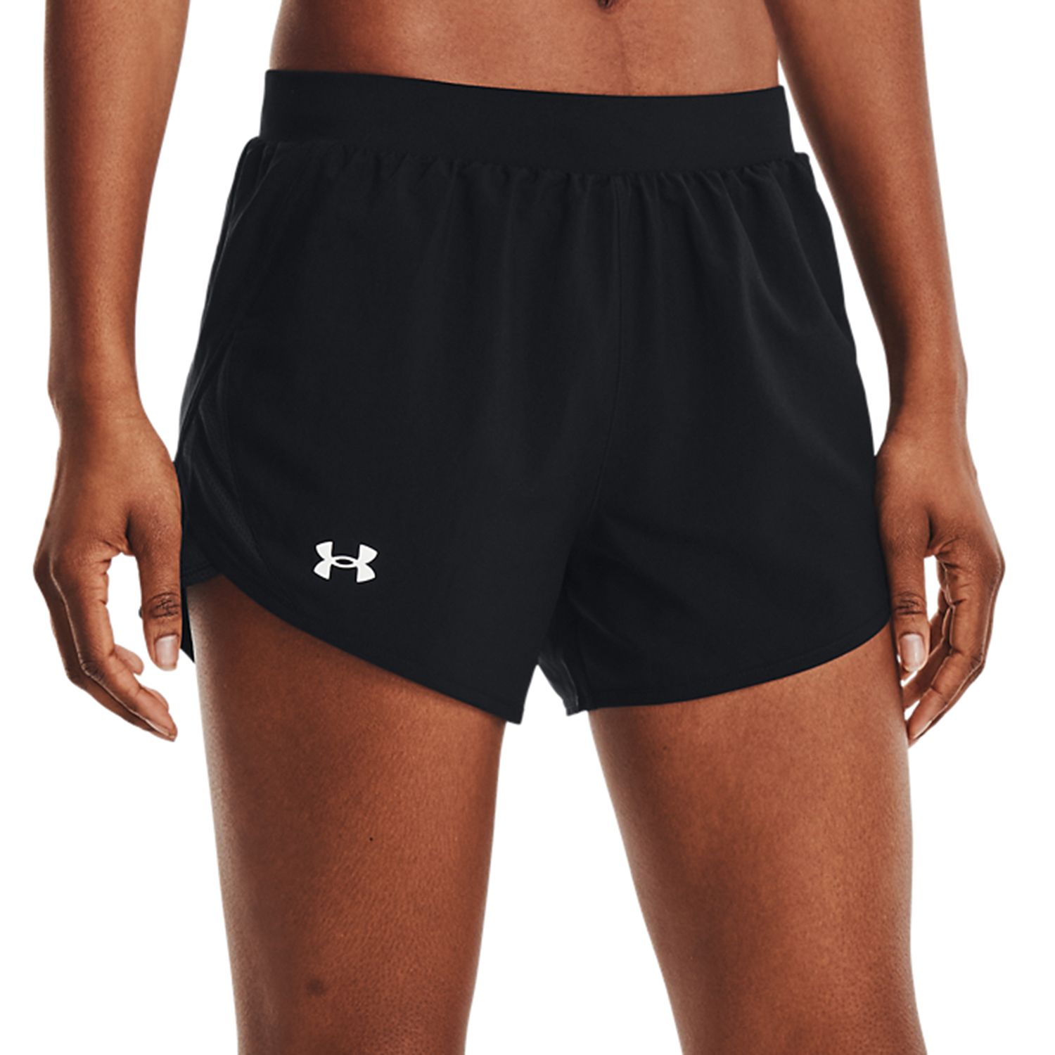 ua fly by run shorts