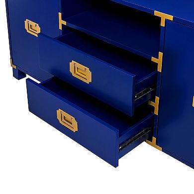 Southern Enterprises Campaign TV Stand