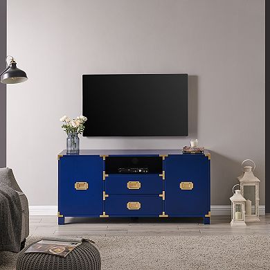Southern Enterprises Campaign TV Stand