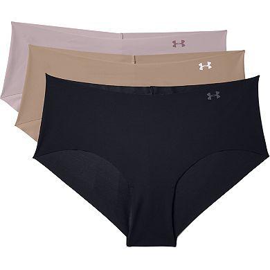 Under Armour Pure Stretch 3-Pack Hipster Panty