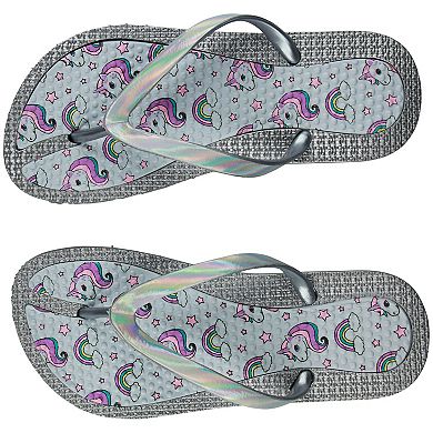 capelli jelly flip flops