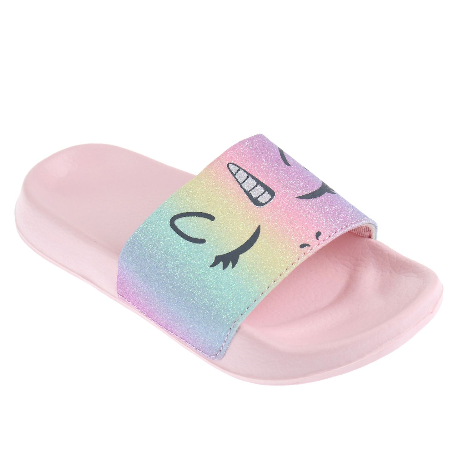 rainbow unicorn sandals