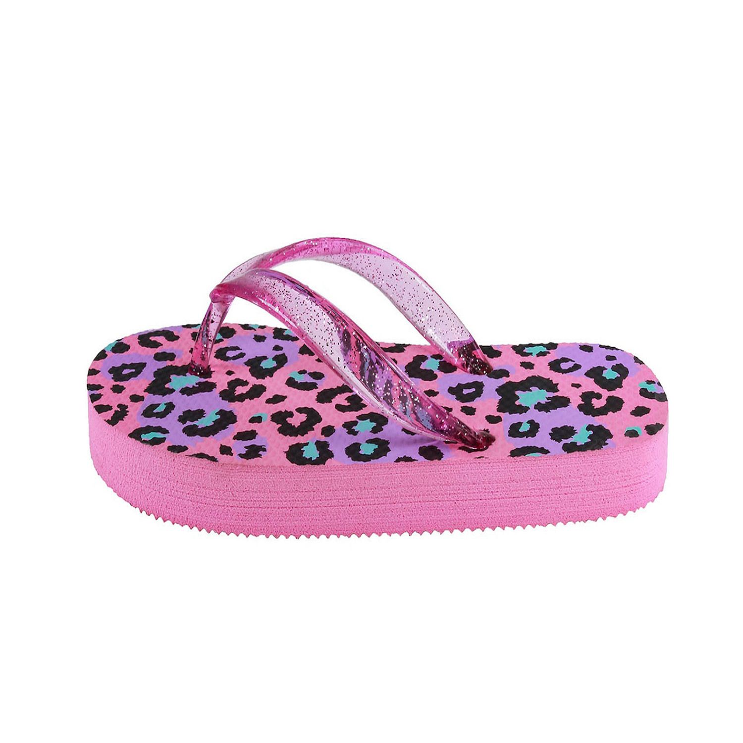 capelli flip flops glitter