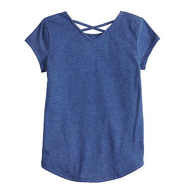 Girls 4-12 Jumping Beans® Crossback Tee with Graphic