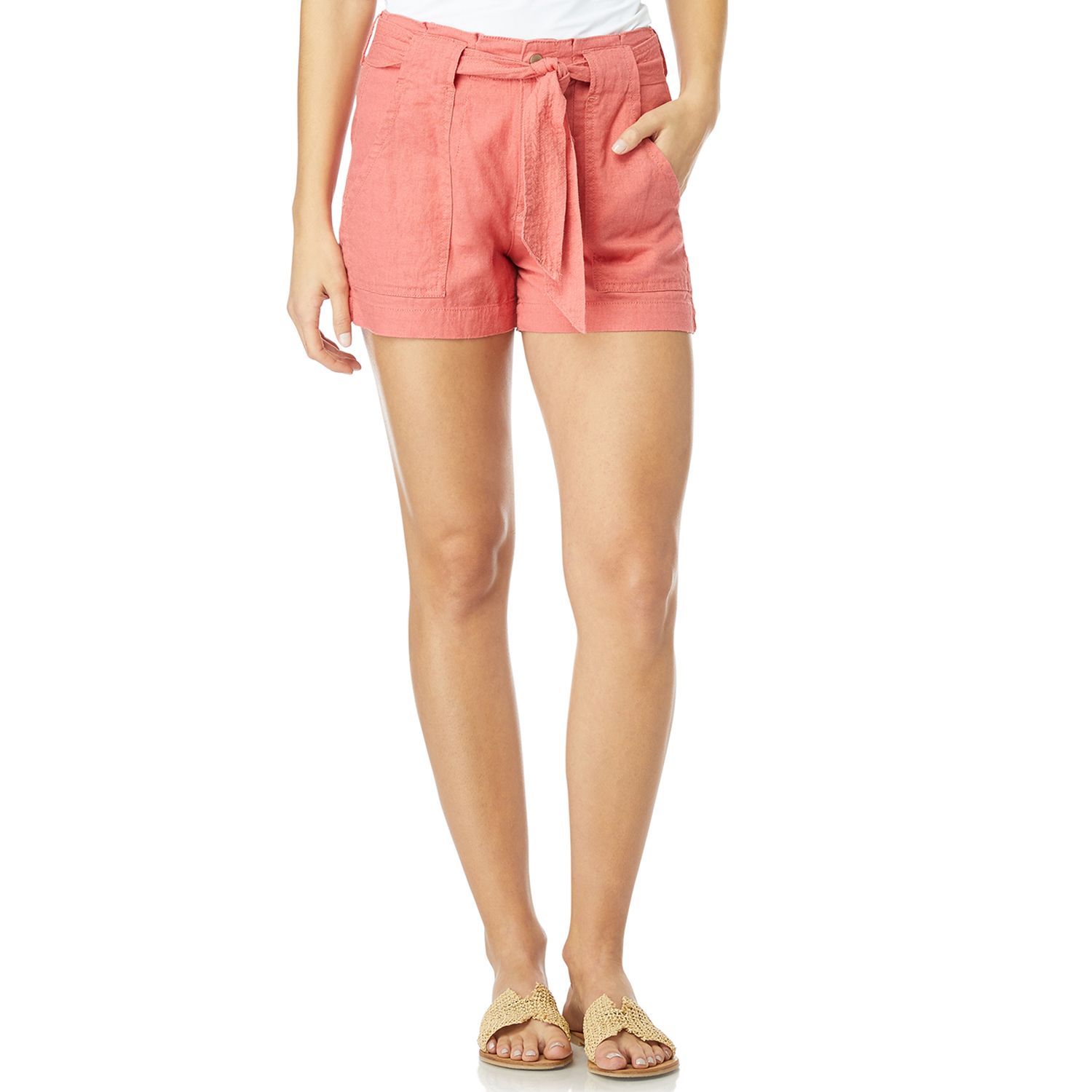 paper bag shorts kohls