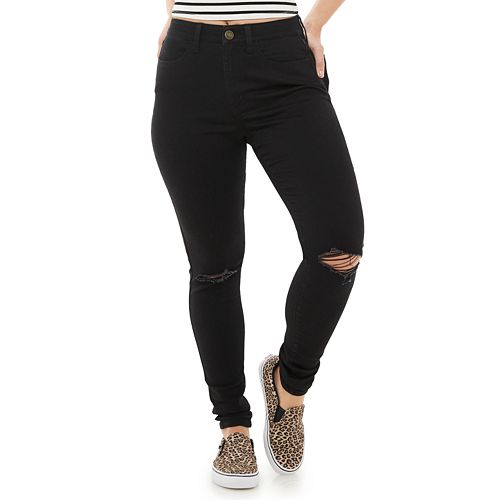 juniors black jeggings