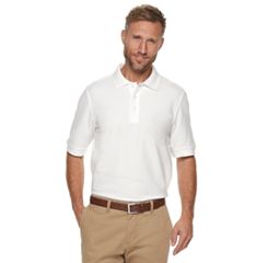 Men's Croft & Barrow® Easy-Care Pique Polo in Regular and Slim Fit