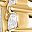 Gold Tone Clear