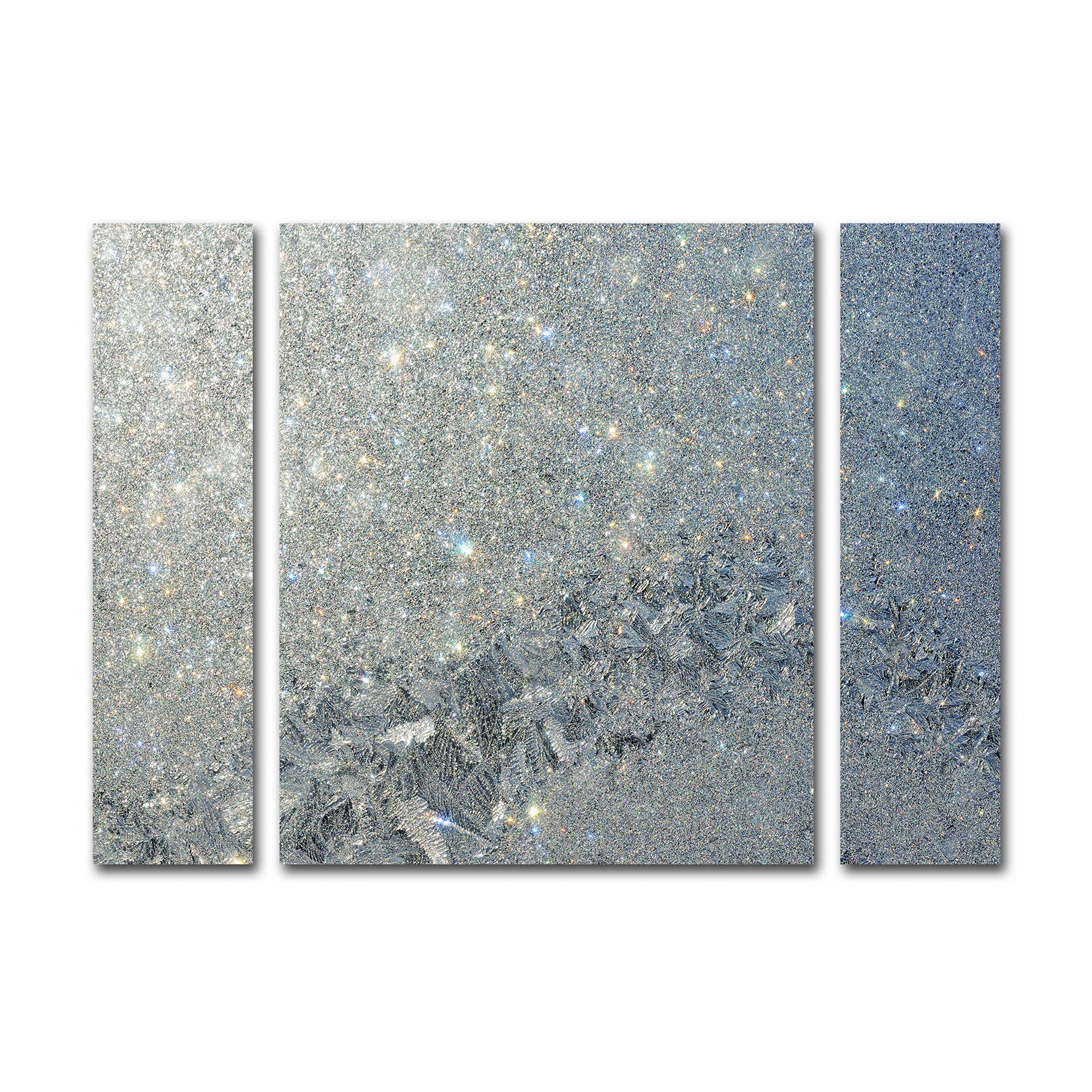 Trademark Fine Art Frost Pattern Sun Stars Multi Panel Art Set, Multi Non