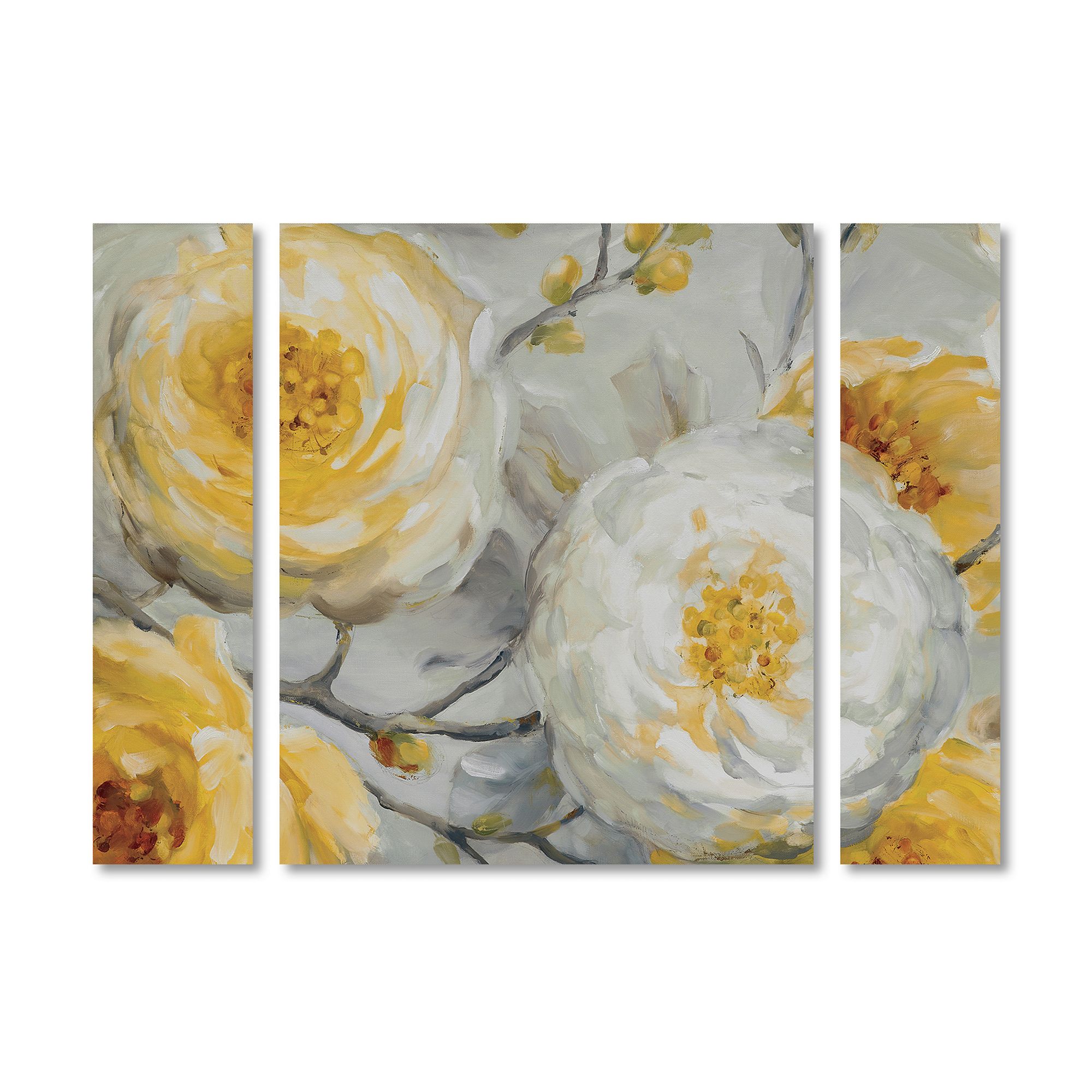 Trademark Fine Art Sunshine Multi Panel Art Set, Multi None