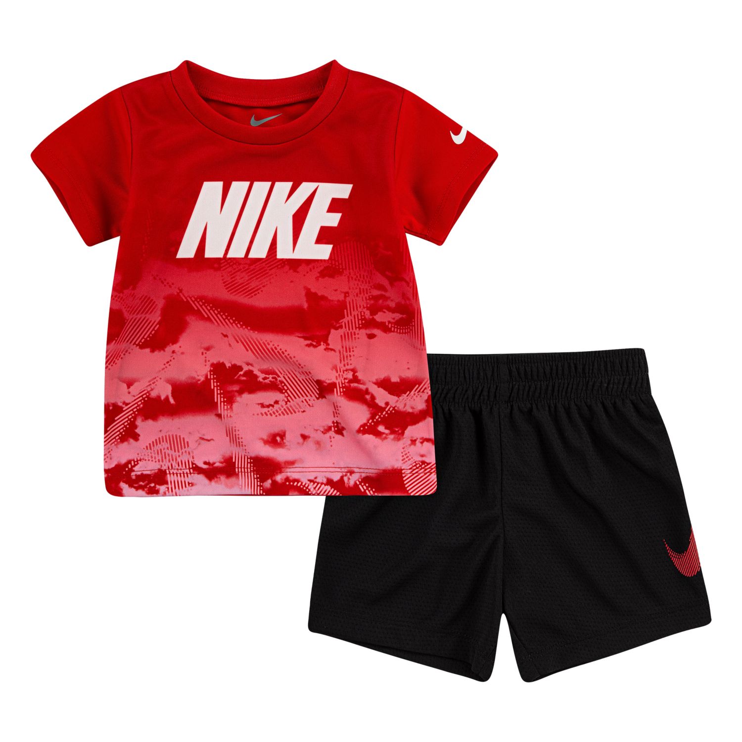 nike boys short set