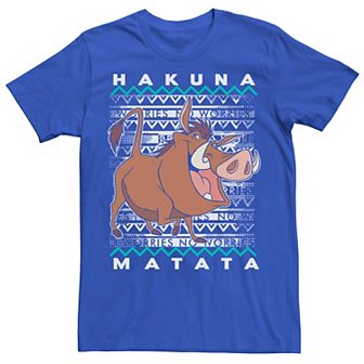 Disney's The Lion King Pumba Hakuna Matata Men's Tee