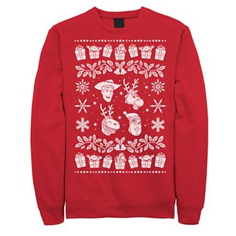 Disney / Pixar's Toy Story Men's Ugly Holiday Sweater Sweatshirt