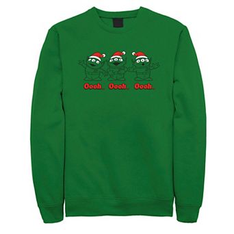 Disney / Pixar's Toy Story Men's Aliens Trio Santa Christmas Graphic Fleece Pullover