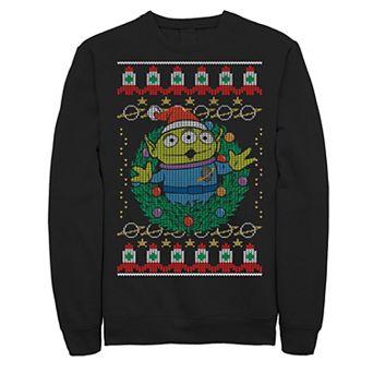 Disney / Pixar's Toy Story Aliens Men's Greetings Ugly Christmas Sweater Sweatshirt