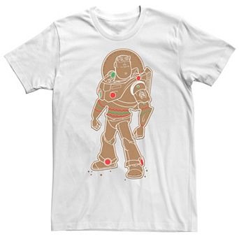 Disney / Pixar's Toy Story Buzz Lightyear Men's Christmas Cookie Tee