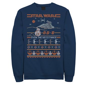 Men's Star Wars Vintage BB-8 Join The Resistance Sweatshirt
