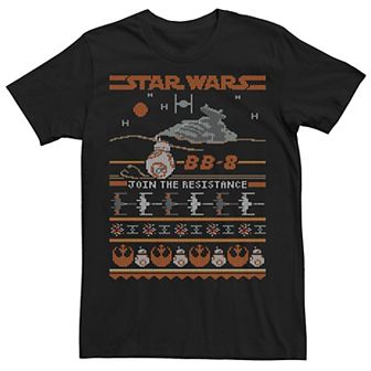 Men's Star Wars Vintage BB-8 Join The Resistance Tee